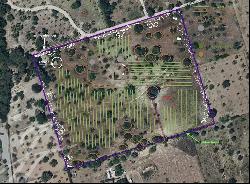 Project including license for an estate with 360 view and vineyard possibility