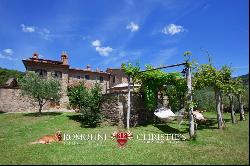 Tuscany - ESTATE WITH RENOVATED FARMHOUSE FOR SALE IN A PANORAMIC POSITION IN AREZZO