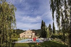 Tuscany - ESTATE WITH RENOVATED FARMHOUSE FOR SALE IN A PANORAMIC POSITION IN AREZZO