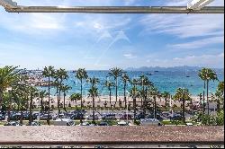 Cannes - Croisette - 3 room apartment with panoramic sea view