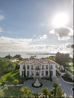Super-Cannes - Majestic new Florentine villa overlooking the sea