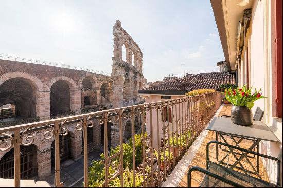 Exclusive penthouse overlooking the Verona Arena