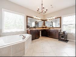 This beautiful home in the sought after Johns Creek Community is a true showstopper!