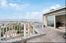 Exceptional penthouse with two large terraces