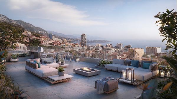 Luxury Apartment in Beausoleil - Panoramic Sea View - Rooftop - New Development