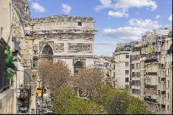 Beautiful 3-room apartment with balcony - Hoche / Monceau