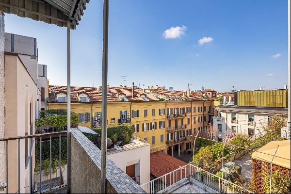 Apartment on the top floor in a Minoletti building