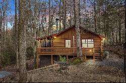 Exquisite Log Home Nestled in the Picturesque Landscapes of Blue Ridge