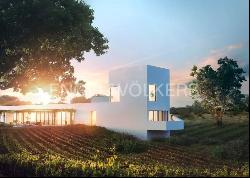 Modern Villa with Private Vineyard