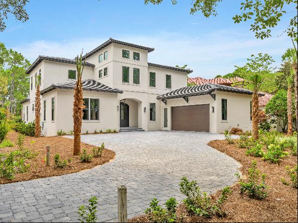 New Construction Sandestin Home With Pool Overlooking Pond  