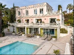 Historic residence on the west side with sea and port views