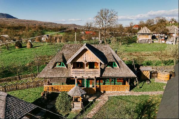 Childhood Colours in an Old Maramures House