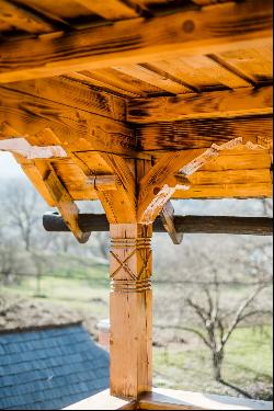 Childhood Colours in an Old Maramures House