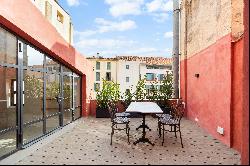 Newly refurbished minimalist flat with terrace in the old town of Palma, Mallorc