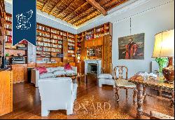 Prestigious historical palace with a winter garden for sale in the heart of Rome