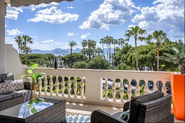 Recently Renovated 3-Bedroom Apartment on the Croisette in Cannes