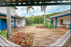 Beachfront house with an ocean view