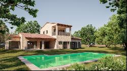 Beautiful new built rustic finca with pool for sale in Campos, M, Campos 07630