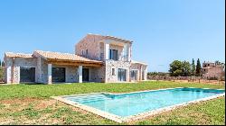 Beautiful new built rustic finca with pool for sale in Campos, M, Campos 07630