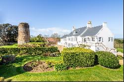 Detached Residence with Sea Views and Historic Mill