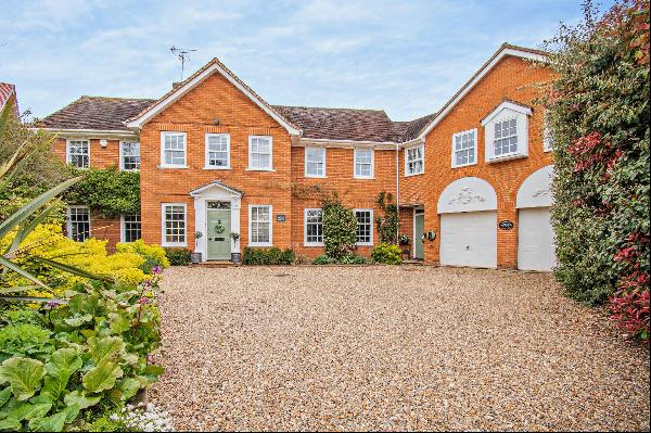 A substantial family home enjoying a fabulous garden in this sought after location.