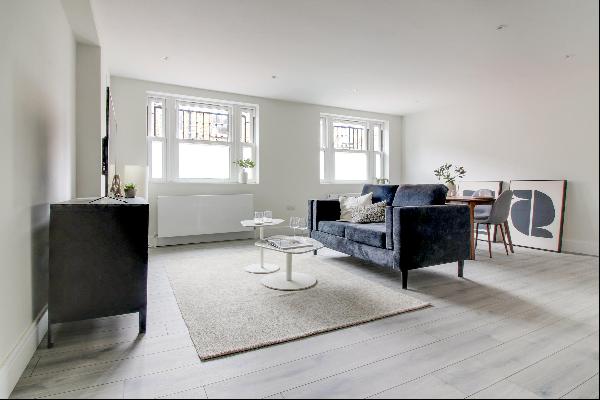 A two bedroom apartment located in a newly refurbished development on Rosemont Road, NW3.