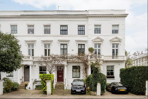 A handsome family home for sale in Kensington, W8.