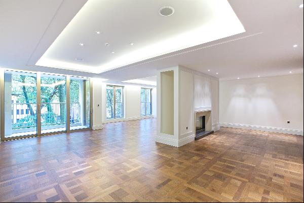 A lateral four bed apartment in a Portered building, in Belgravia SW1.