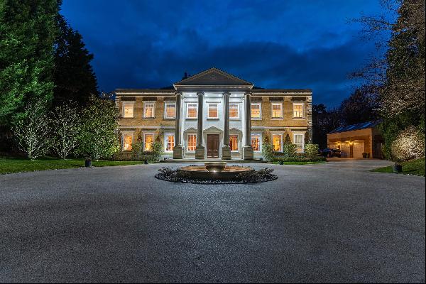 A dramatic Georgian-style home set in what we consider to be a triple A location on the ma