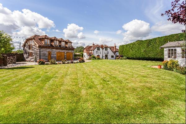 Four-bedroom detached house with a one bedroom annexe surrounded by countryside.