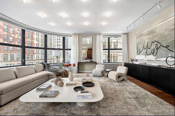 Welcome to residence 4AB at 240 Park Avenue South. Meticulously renovated, flooded with li