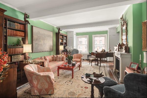 Sophisticated Home Boasting Pre-War Charm A semi-private elevator landing welcomes you to 