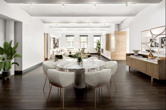   Stunning Luxury Loft in the Heart of SoHo Experience the epitome of sophistica