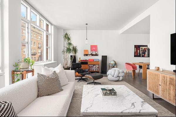 A condo in Greenwich Village. This highly sought-after two-bedroom condo sits at 88 Washin