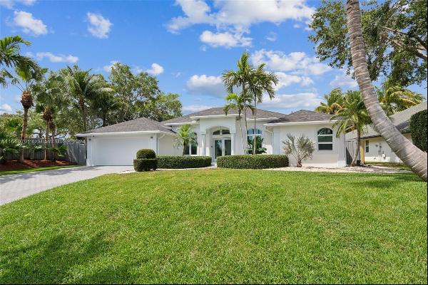 Finally a waterfront property in the most desirable area of Jupiter & Palm Beach Gardens. 