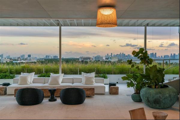 This turnkey penthouse features CEU Design + heirloom pieces in nearly 9,000 SF of indoor/