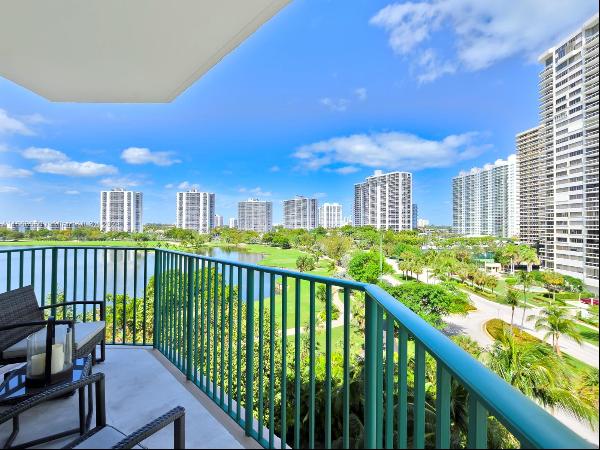 Experience luxury living in this exquisite 3B/3B condo. In the vibrant heart of Aventura, 