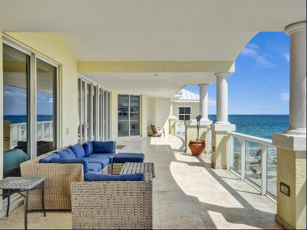 Rare opportunity to enjoy the best of ocean front living at the luxurious, 24-hour concier
