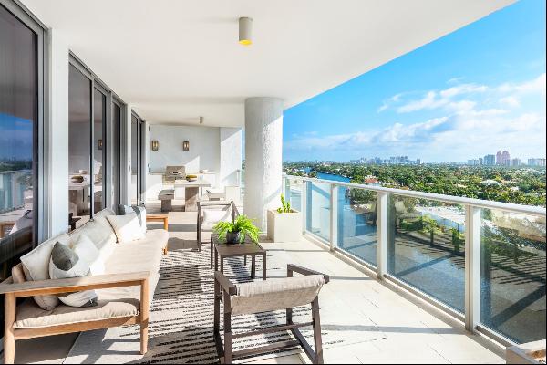 High-Floor RIVA Residence Offers Stunning Ocean, Intracoastal, Park & River Views from Eve