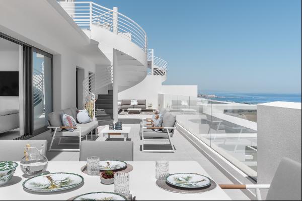 Duplex penthouse for sale in Terrazas de Cortesin Seaviews