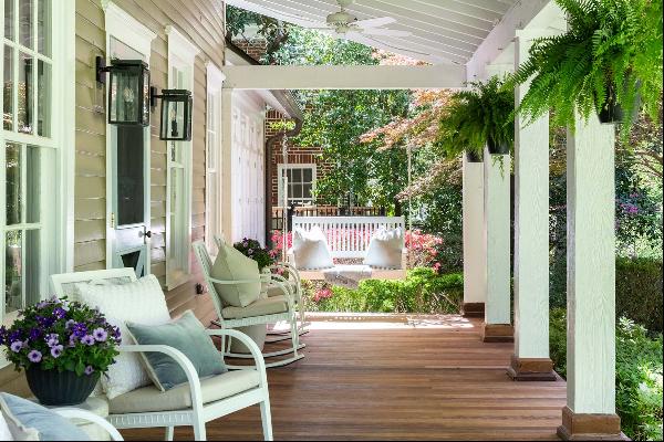 Charming Totally Renovated Home Overlooking the Duckpond in Peachtree Heights