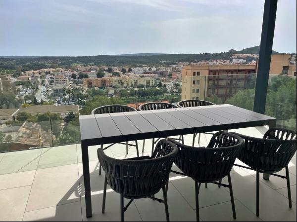 New Luxury Apartment with Panoramic Views in Santa Ponsa