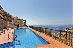 Apartment Las Milanas in Port Andratx with garden and sea view