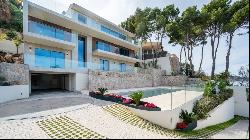 Exceptional villa for sale, with panoramic sea views in Santa Po, Calvia 07180