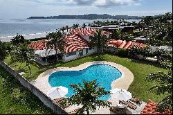 Beachfront house with a regional architectural style