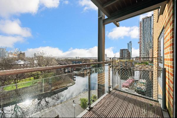 A two bedroom apartment in Boardwalk Place with great views.