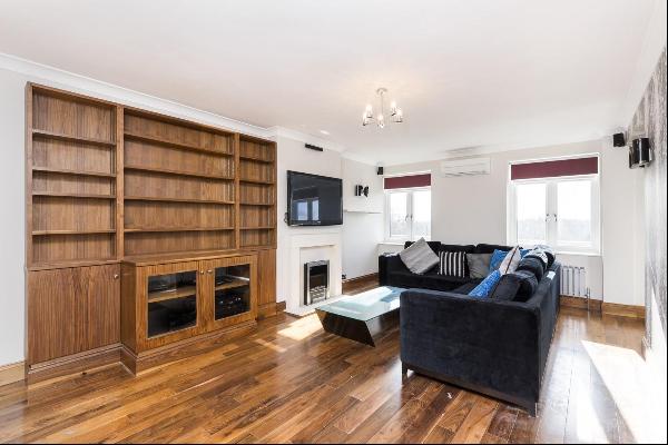 Two-bedroom apartment available to rent in Barrie House, W2.