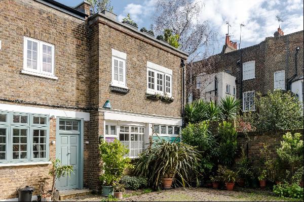 A three bedroom mews house in the desirable St John's Wood, NW8.
