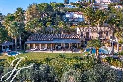 Exceptional villa with panoramic sea view for rent in Mougins