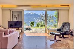 Minusio: Ticino-style house with garden & lake view for sale